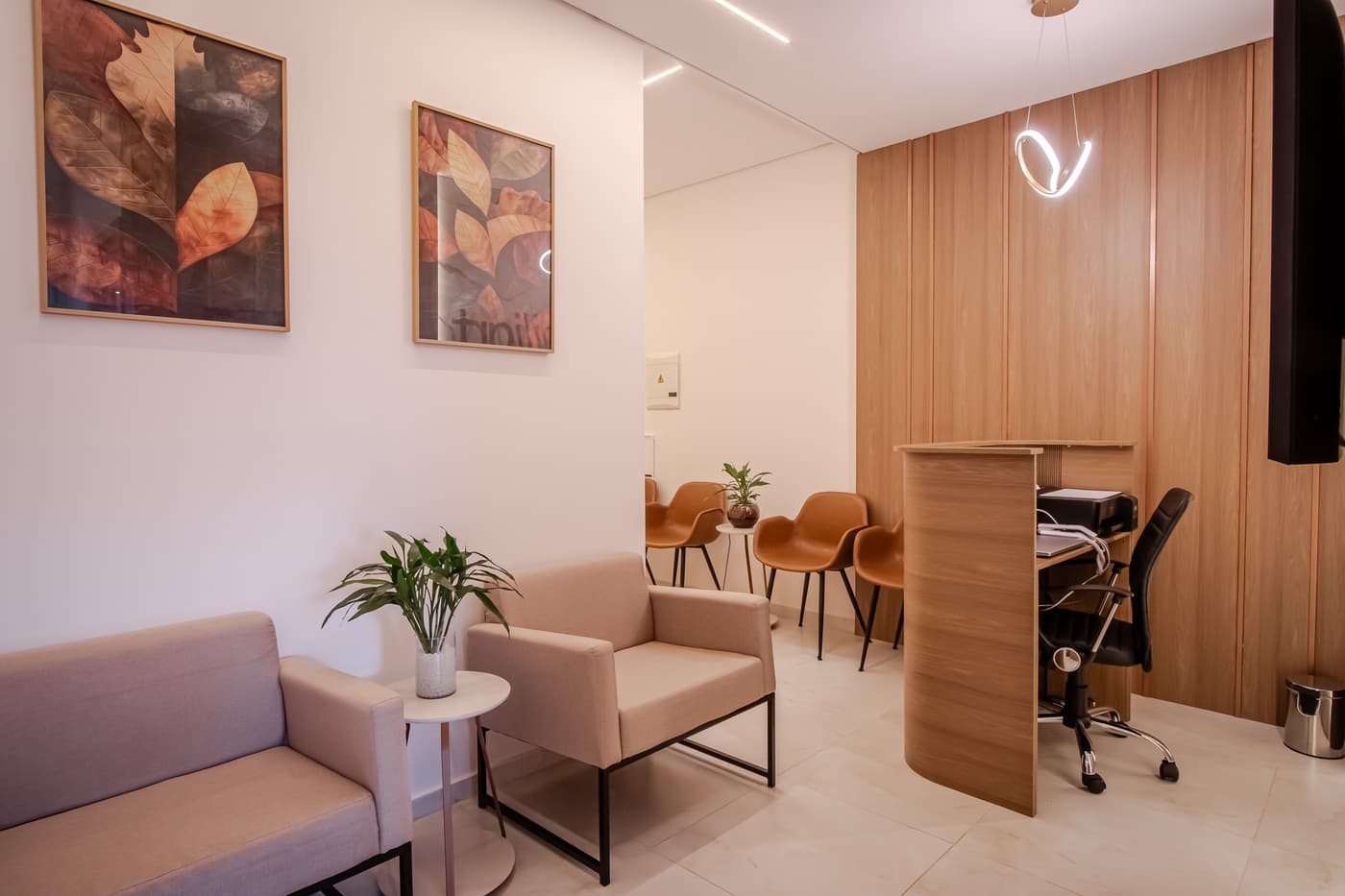 Sala de espera da Biliart